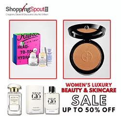 Women's Beauty & Skincare Up to 50% Off